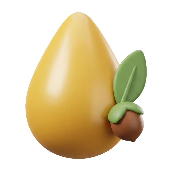 Ilustração do ativo Óleos de jojoba e rícino